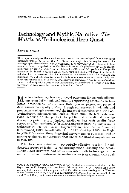 Hero's journey examples image