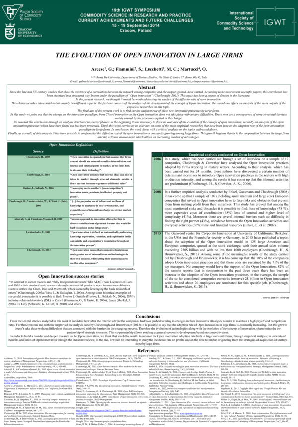 (PDF) The Evolution Of Open Innovation In Large Firms