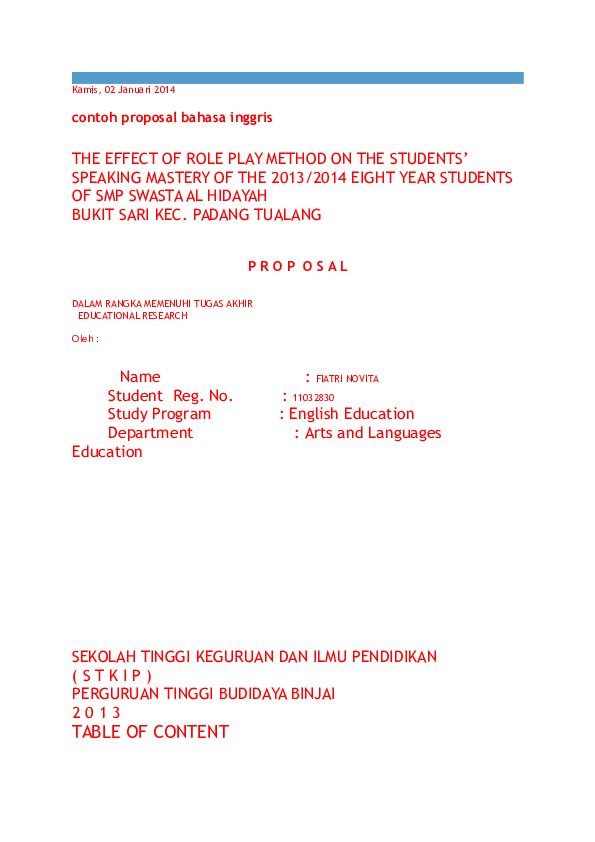 (DOC) example of thesis