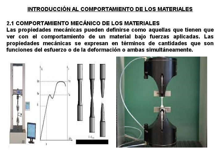 (PPT) COMPORTAMIENTO MECANICO DE LOS MATERIALES