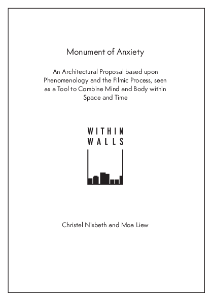(PDF) Monument of Anxiety: Creating and representing architecture ...