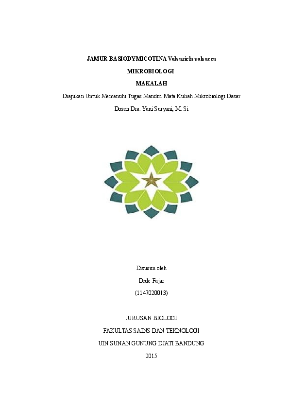 Uin Sgd Bandung Biologi Sains Dan Teknologi Academia Edu