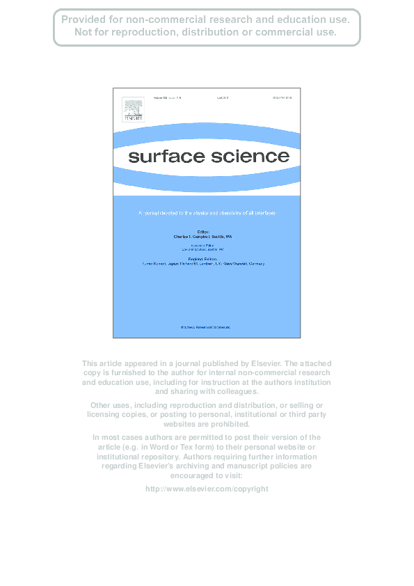 (PDF) Study of the TiSi interface formed by Ti deposition on a clean Si ...