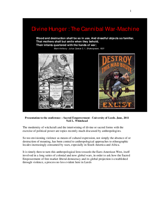 An essay on the hunger for the divine picture