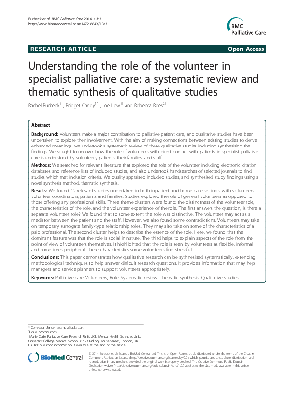 Specialist Palliative Care Pdf _ Palliative Care For Children Pdf – WVPOX