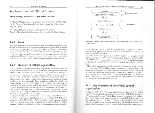 (PDF) Meat Inspection and Control in the Slaughterhouse Chapter 24 ...