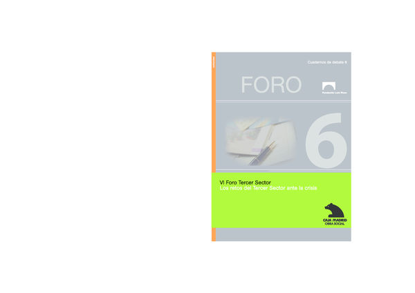 (PDF) Los retos del tercer sector ante la crisis