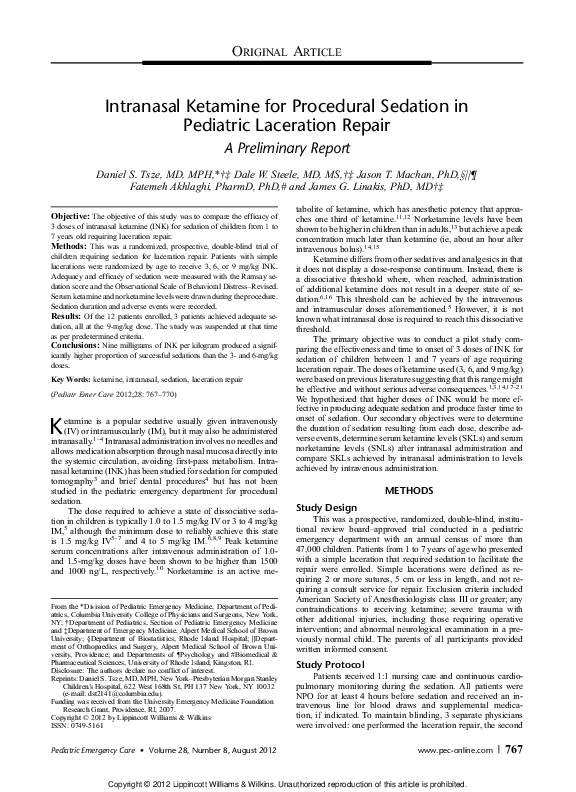 Ketamine research trials image