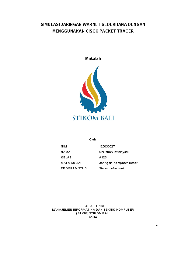 Contoh Makalah Tentang Cisco Makalah Lengkap Contoh Makalah Tentang Cisco Makalah Lengkap