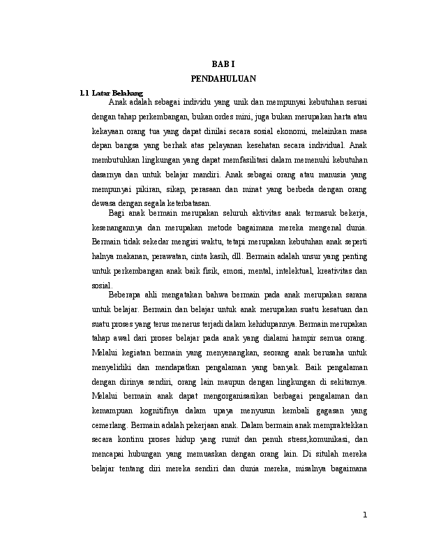 Doc Terapi Bermain Sarifhatul Aini Academia Edu