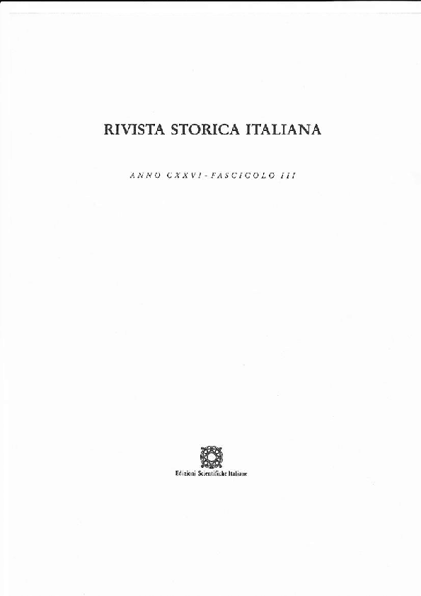 (PDF) La crisi dello Stato d'Antico regime in Spagna una rassegna
