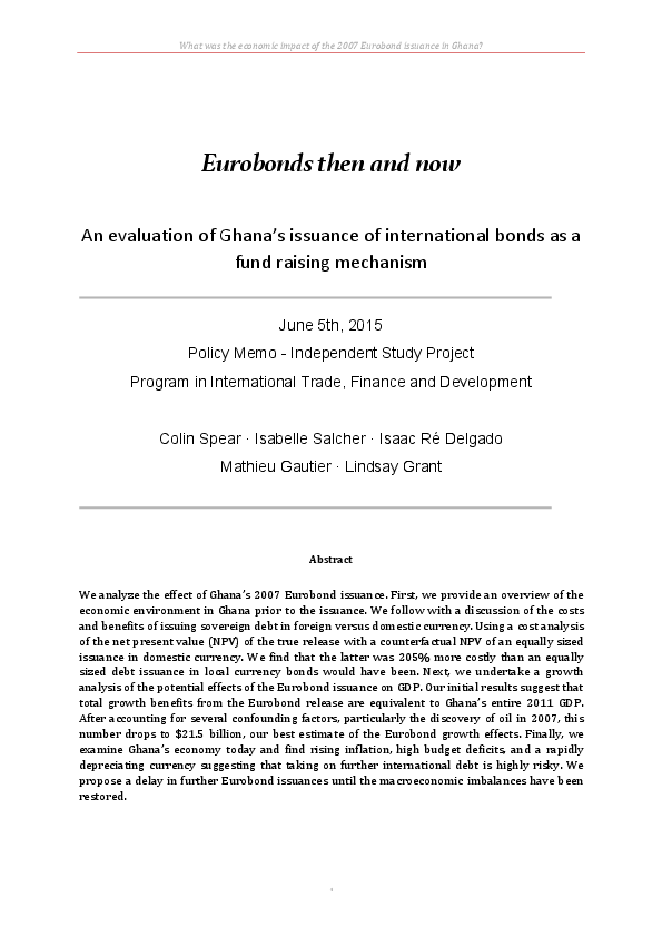 Eurobond risks image