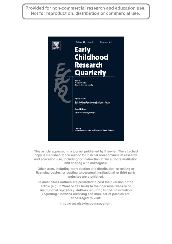  PDF Parental Involvement In Children s Schooling Different Meanings