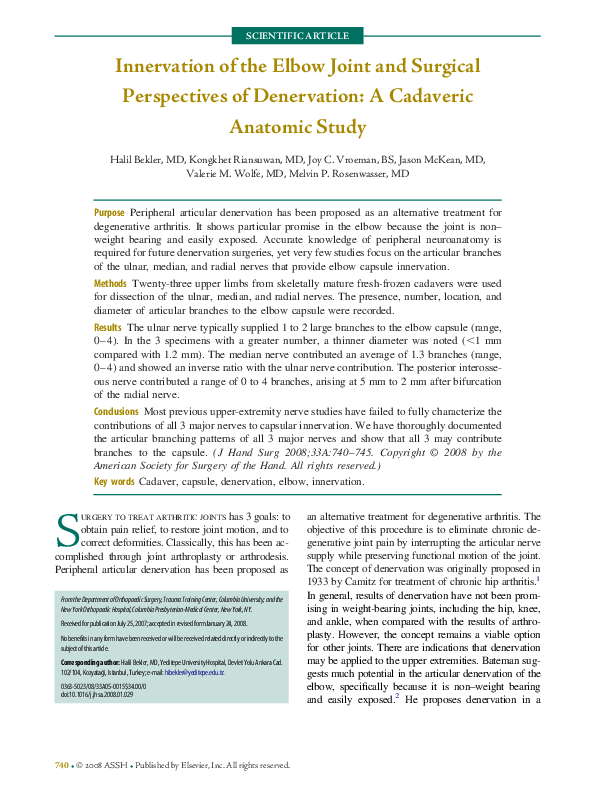 Elbow joint pain picture