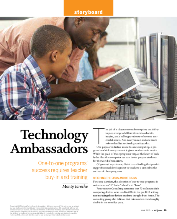 (PDF) Technology Ambassadors
