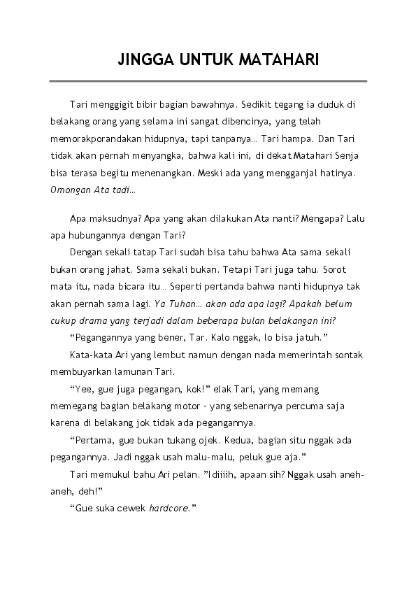 (PDF) Jinggauntukmatahari Dyah Putri Tsaniyah