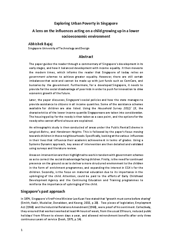 Singapore transformation story picture