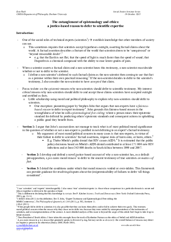 Epistemology essay image