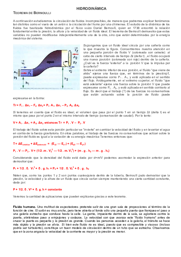 Pdf Teorema De Bernoulli Rommel Oswaldo Academia Edu