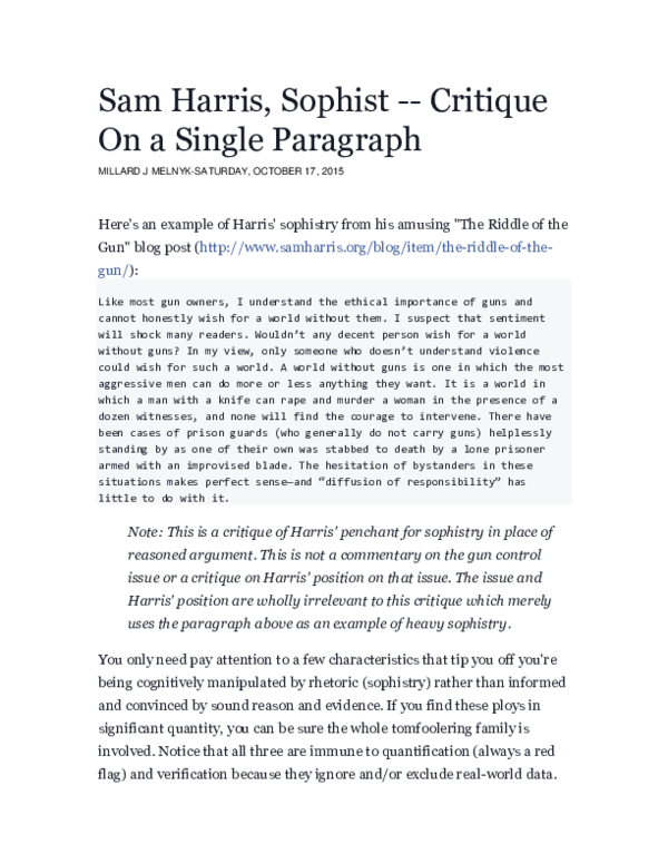 What did the sophists believe picture