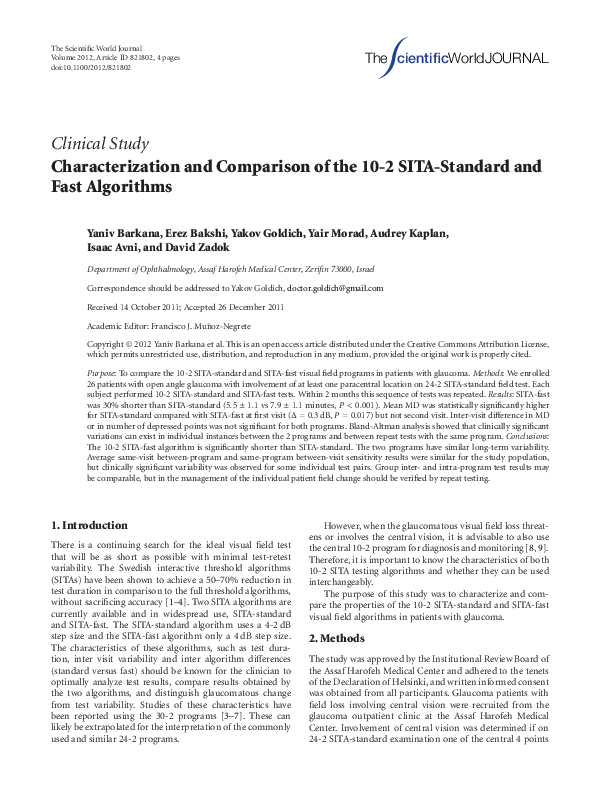 (PDF) Characterization and comparison of the 102 SITAstandard and