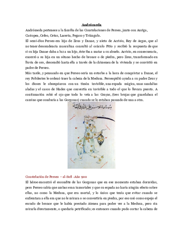 (DOC) Andrómeda