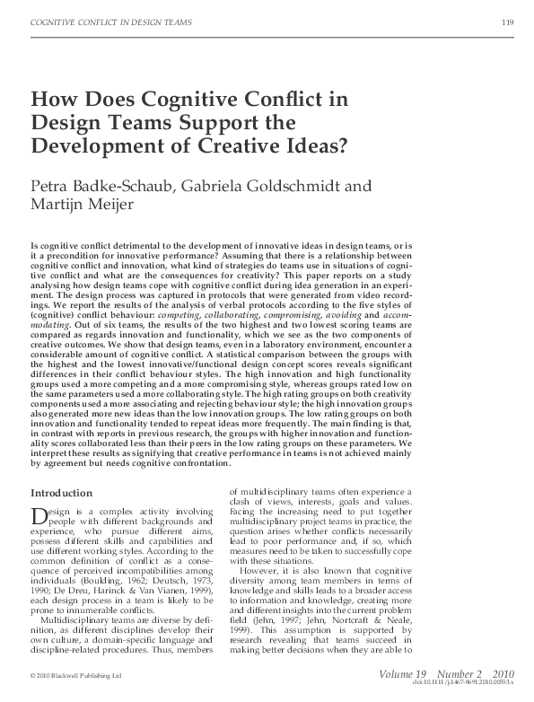 Cognitive dissonance theory image