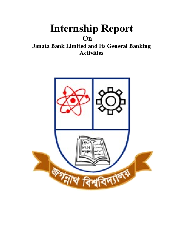 Internship report on janata bank essay sample 13515 03 picture