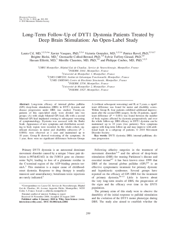 Dystonia society essay image