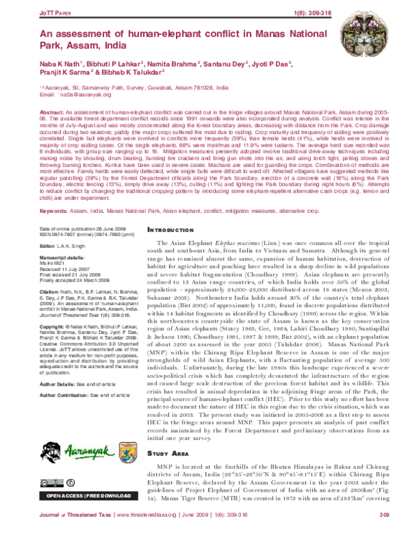 Manas national park is famous for picture