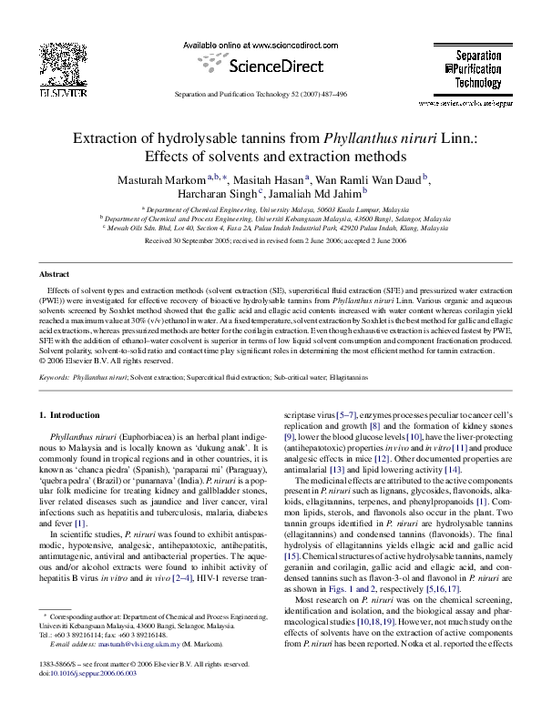 EXTRACTION AND RETENTION OF TANNINS IN RED