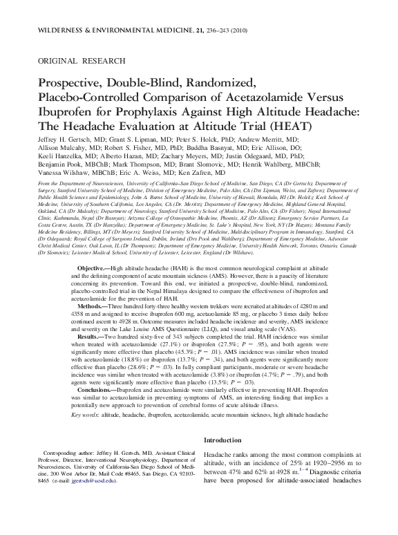 (PDF) Prospective, doubleblind, randomized, placebocontrolled