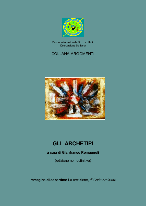 (PDF) Gli archetipi | gianfranco romagnoli - Academia.edu