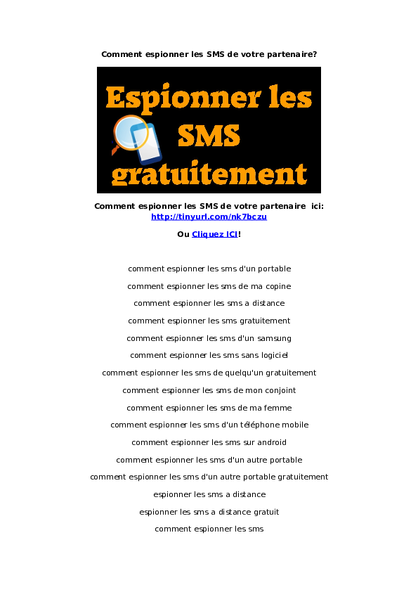 Application pour espionner les sms gratuit