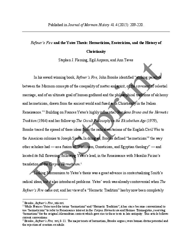 Hermetic school picture