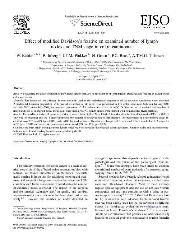 (PDF) Effect of modified Davidson's fixative on examined number of ...