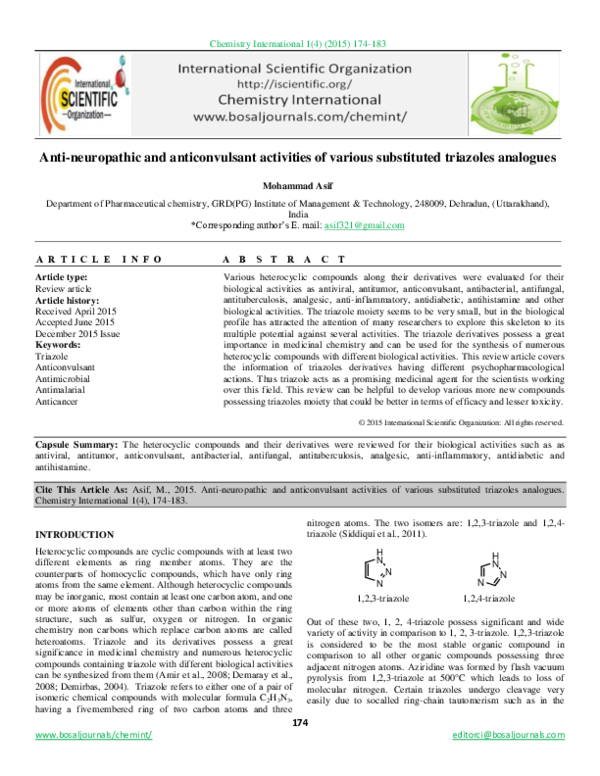 Thesis on triazoles picture