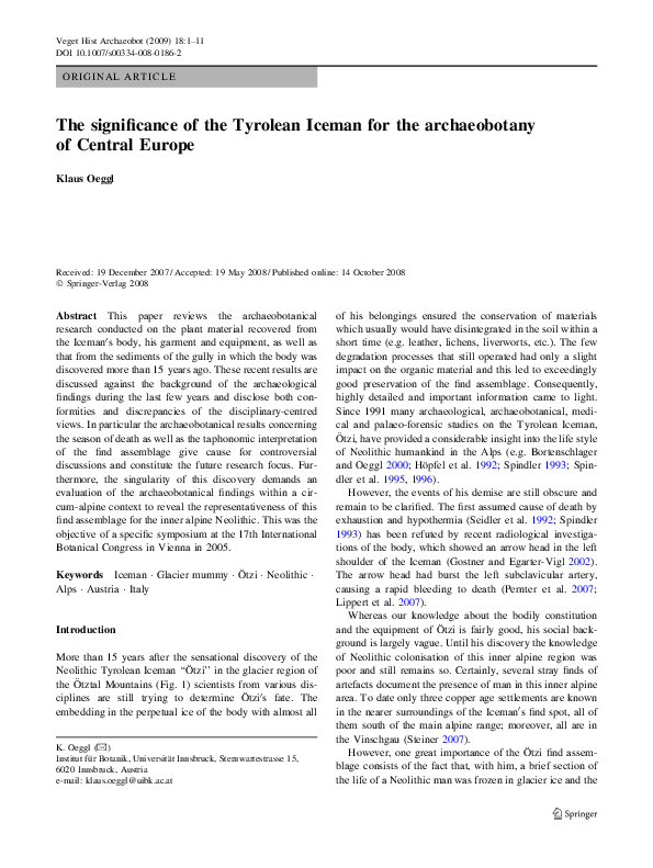 How did ötzi die picture