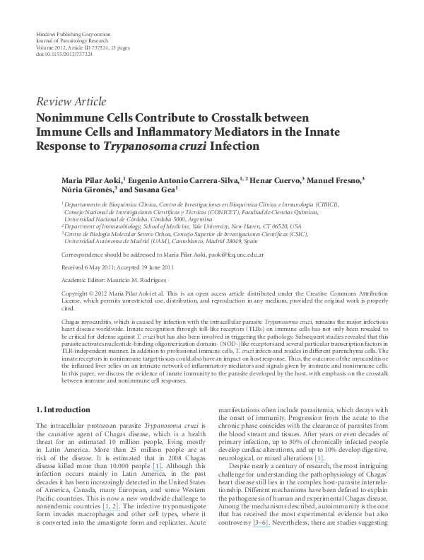 (PDF) Nonimmune Cells Contribute to Crosstalk between Immune Cells and ...