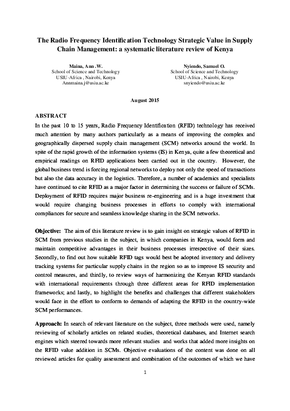 Literature review summary example picture