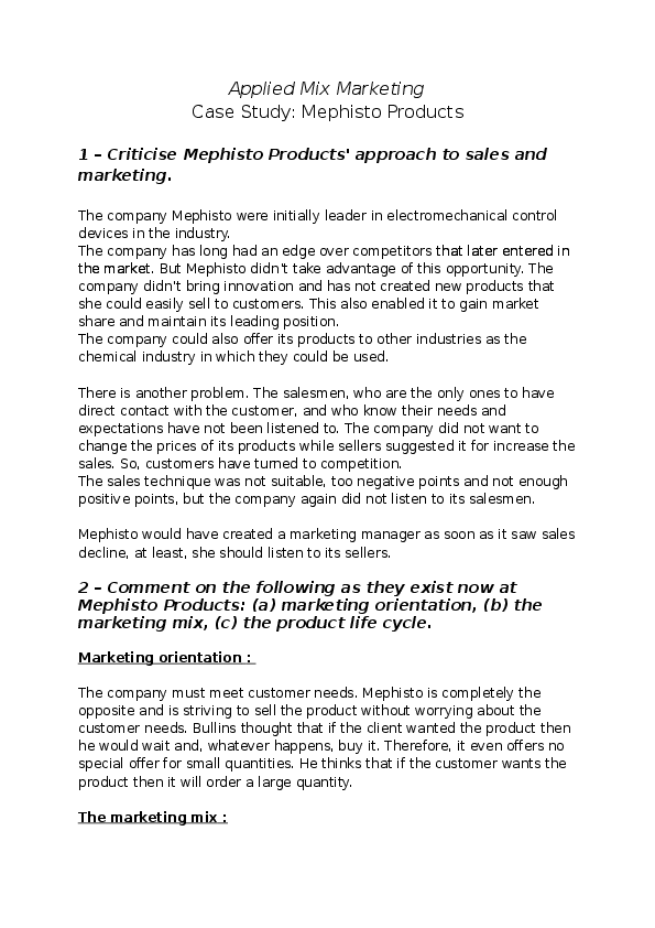 Mephisto uk case study picture