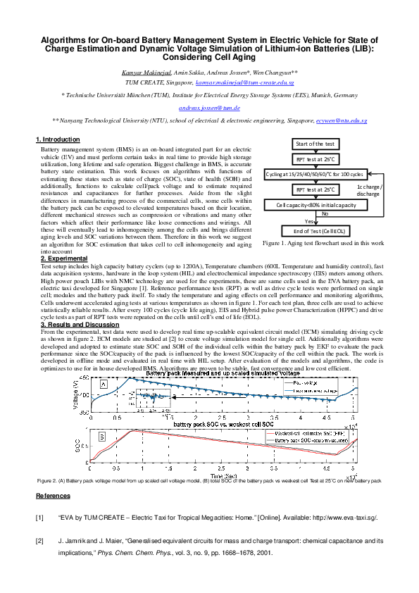 (PDF) Algorithms for On-board Battery Management System in Electric ...