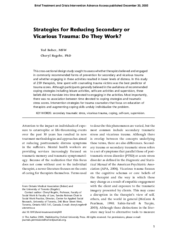 Vicarious trauma essay 07 image