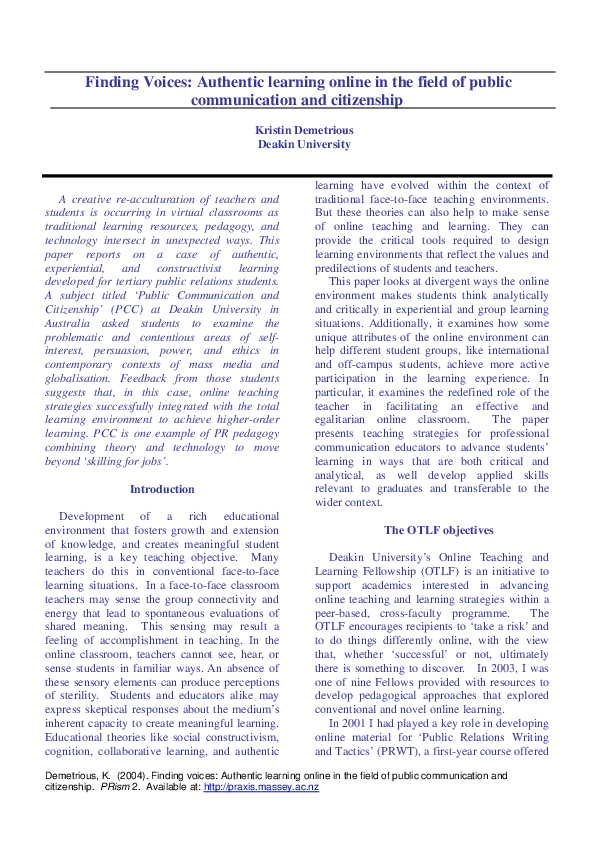 Authentic communication essay image