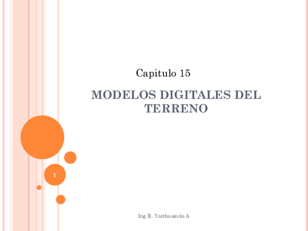(PDF) MODELOS DIGITALES DEL TERRENO
