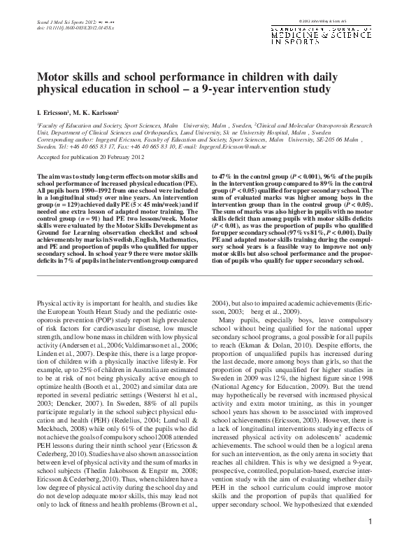 TYPES OF MOTOR SKILLS IN PHYSICAL EDUCATION PDF visual data 7