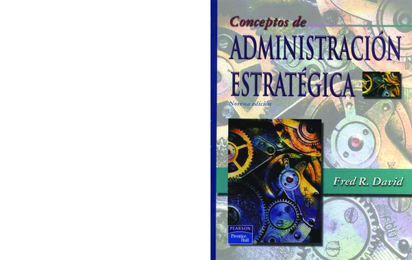 (PDF) Conceptos de Administración Estratégica
