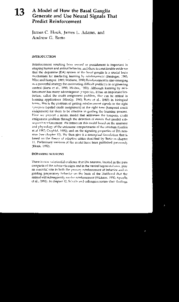 (PDF) A Model of How the Basal Ganglia Generate and Use Neural Signals ...