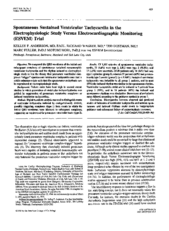 Ventricular tachycardia essay 08 picture