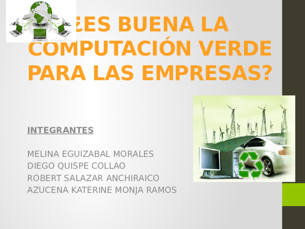 Es Buena La Computación Verde Para Las Empresas